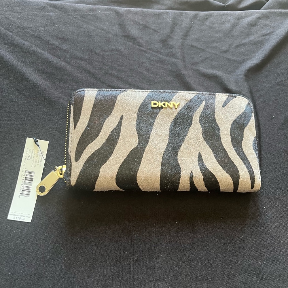 DKNY Black Leather Wallet
